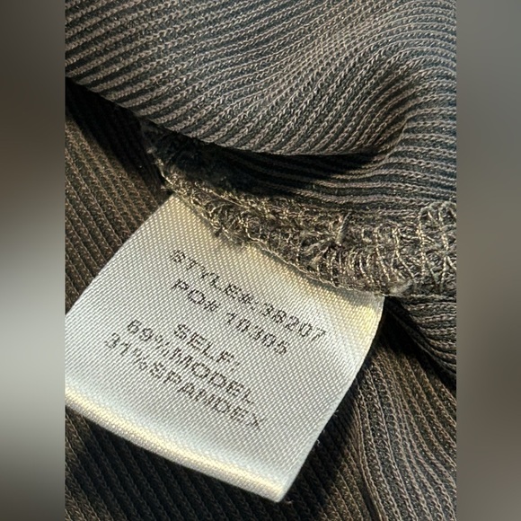 Skies are Blue top Women’s Medium long Bell Sleeve tie gray Boho peasant comfy - Picture 5 of 16